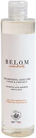 Maison Du Savon De Marseille - Belom Shower Gel and Shampoo for Men - Energizing Masculine Fragrance - 8.45 Fl oz