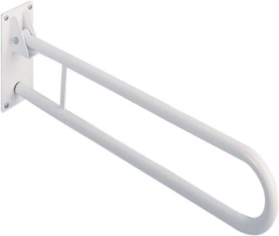 Homecraft Grab Rail, Fold Away, Wall Mounted Folding Rail, Safety Rail for Bathroom, Stability Aid, 75cm