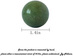 Dark Green Baoding Balls Marble Chinese Health Exercise Massage Balls Stress Relieve Hand Exercise Relax Fingers Gift