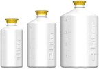 Thomas 172-2301-OEM-TMS Boston Square Bottle, 2 L, 45 mm Cap Size, 10.5" Height, 4.7" Width, 4.7" Length, HDPE/Polypropylene (Pack of 1)