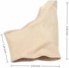 2 Pcs Bunion Relief Pads Sleeve, Elastic Gel Big Toe Bunion Pain Relief Hallux Valgus Corrector Cushions, Splint Orthopedic Corrector Socks for Women and Men - Nude