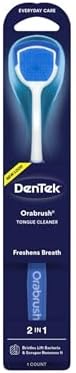 Dentek Orabrush Tongue Cleaner (Colors May Vary) Pack of 6