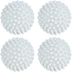 Dryer Balls 4 Pack - Non-Toxic Reusable Dryer Balls (White)