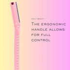 Face N Brow - 3 Beauty Groomers for Hair Removal, Ideal for Shaving, Exfoliating, Dermaplaning and Brow Shaping, Japanese Steel Gently Removes Facial Hair