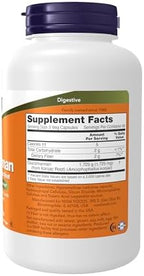 NOW Foods Supplements, Glucomannan (Amorphophallus konjac) 575 mg, Supports Regularity*, Healthy Weight Management*, 180 Veg Capsules