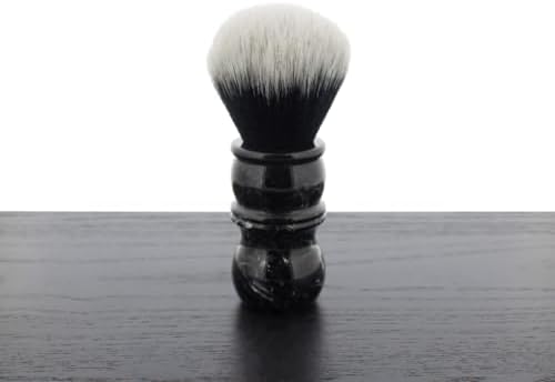 Yaqi Black Marble Handle Synthetic Shaving Brush
