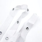 AIBEARTY Women Shiny Rhinestone Leg Wraps for Raves, Dancing, Music Festival