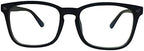 Oversize Photochromic Reading Glasses Mens Womens Black Blue Purple Readers New
