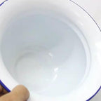 Spittoon Urinal Bucket Metal Chamber Pots Urinal with Lid Bedpan Portable Handheld Pee Bucket for Kids, Women and Men(A)