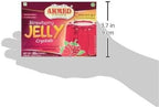 AHMED Halal Jello Vegetarian Crystal Jelly, Strawberry, 85 Gram (Pack of 12) (Packaging may vary)