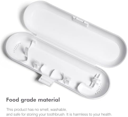 Nincha Electric Toothbrush Travel Case for Oral B & Philips Sonicare,White