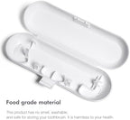 Nincha Electric Toothbrush Travel Case for Oral B & Philips Sonicare,White