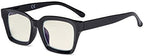 Eyekepper Ladies Computer Glasses - Blue Light Filter Readers Women- UV420 Protection Oversized Square Design Eyeglasses