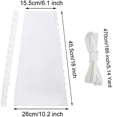 SUMERSHA Wedding Dress Zipper Replacement Adjustable Satin Corset Back Kit Lace up for Prom Dress Gown Corset Replacement