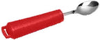 NRS Healthcare Red Handled Cutlery - Teaspoon