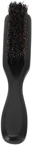 ZJchao Men Black Beard Grooming Brush Beard Brush Hair Combs Wooden Handle Smooth Itching Growth Pearwood Boar