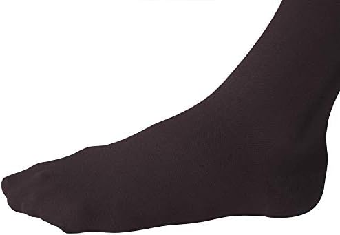 JOBST Relief Knee High Graduated Compression Socks 20-30mmHg - Comfortable Unisex Design - Closed Toe, Black, X-Large Full Calf