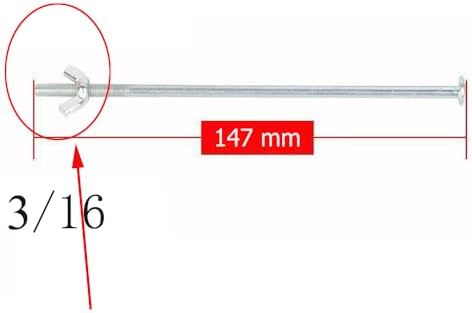4 Set Crutch Handle Replacement with Mount Bolts Screws Rubber Hand Grips Kit for Aluminum Crutches Underarm Walking Aid Folding Under Arm Crutches