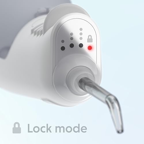 Ordo Water Flossers for Teeth, Cordless IPX7 Waterproof Oral Irrigator, 3 Pressure Settings, Portable, Rechargeable Electric Sonic Flosser, Dental Professional Recommended, White