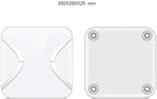 Body Fat Scale Smart BMI Scale Digital Bathroom Wireless Weight Scale, Body Composition Analyzer with Smartphone App sync, 300 lbs - White