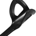22Mm Plastic Cane Handle Black Plastic Cane Head with Polished Stick Handle Replacement for Outdoor Mobility Aids Seniors