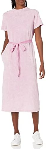 Velvet by Graham & Spencer Womens Gabby Mineral Jersey Midi Length T-Shirt DressCasual Dress
