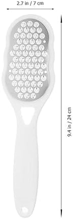 Beaupretty Tools Dry Skin Remover for Feet Foot Exfoliator Tool Foot Care Trimmer Foot Scraper Foot Files Hard Skin Remover Foot File Foot Skin Remover Pedicure Stainless Steel Scrubber White