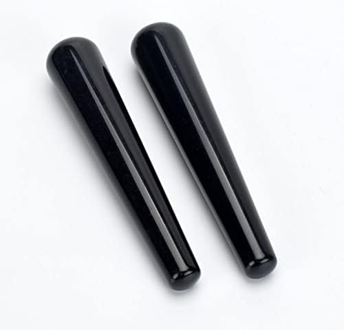 Crystal Yoni Wands Sticks Black Obsidian Massage Tool Crystal Stone Women Gift