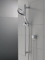 Delta Faucet Slide Bar Hand Held Shower with Hose, Chrome Handheld Shower Head, Slide Bar Hand Shower, Handheld Shower, Detachable Shower Head, Chrome 51361