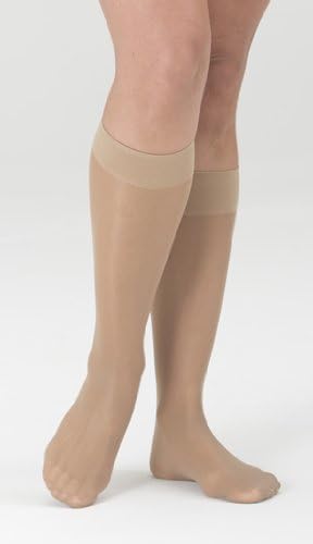Medi Sheer&Soft Knee High 15-20mmHg Closed Toe, IV, NAT