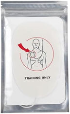 XFT AED Trainer Pads, 5 Pairs Practice Trainer Pads for XFT Mini AED Trainer Pads (Adult Pads), Use for XFT-D0009, XFT-120N, XFT-120NB, Replacement AED Trainer Pads, CPR Traing Pads
