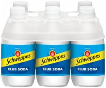 Schweppes, Club Soda, 10 Fl Oz Bottles, 1- 6 count