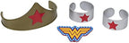DecoPac 7222, Wonder Woman Strength and Power Cake Toppers, 3", count of 4