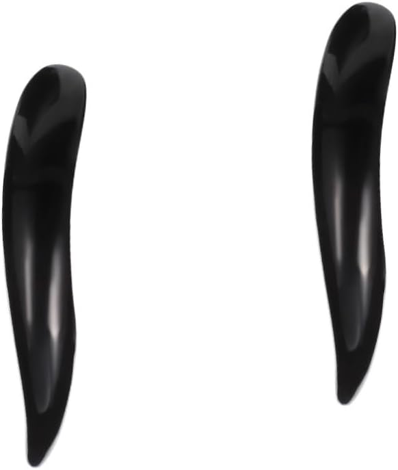 2pcs Horn Scraping Plate Scraping Rod Guasha Massage Tool Body Massaging Tool Made of Real Buffalo Horn