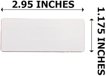 (28-Pack) Kanban Label Inserts compatible with Akro-Mils Akro Bins, Medium Size, Kanban Indication, Alternative to 29301 (1.18" Height) Clear Protective Plastic Label Holders for 30224
