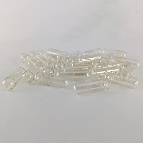 Empty Gelatin Capsules Size 4 Natural, 1000 Count