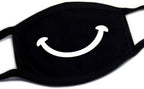 2 Pack Outdoor Protective Cartoon Funny Teeth Cotton Face Mouth Mask Suitable for Adults (2, Black14)