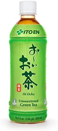 Ito En Tea Oi Ocha Green Tea, Unsweetened, 16.9 Ounce (Pack of 12)