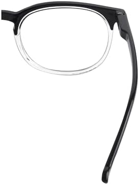 Eyekepper (Must Buy Both Eye) Black/Clear-Right Eye +3.50 Reading Glasses Different Strength Each Eye Retro Readers