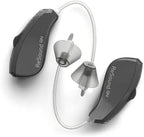 Hearing aid Tulip Domes for Resound Sure fit Standard Receiver BTE Hearing Amplifier Replacement Semi Open Earbuds with Carry Case (10pcs Pack)
