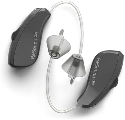 Hearing aid Tulip Domes for Resound Sure fit Standard Receiver BTE Hearing Amplifier Replacement Semi Open Earbuds with Carry Case (10pcs Pack)