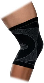 McDavid Elite Knee Sleeve with Gel Pad and Stays. Compression Knee Patella Support for Knee Pain Relief. Engineered Elastic. For Men and Women. Left or Right Leg. Black or Grey.