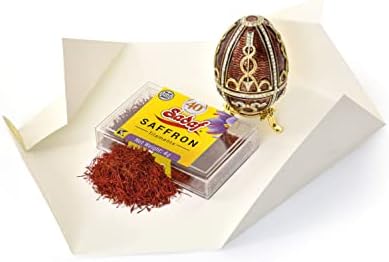 Sadaf Saffron threads for cooking | Fresh Spanish saffron threads | Superior Pure Premium Threads | Perfect for Paella, Risotto, Tea, 100% Natural, No Preservatives, Product of Spain (4 Grams)