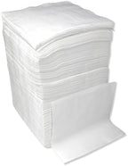 Pantryware Essentials Paper Lunch Napkins. 500 Count Lunch Napkins 1 Ply, White. 12 x 12