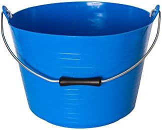 Red Gorilla Horse Feed Bucket (38.71pint) (Blue)