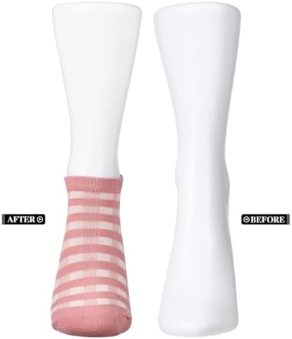 2pcs Feet Mannequin Ankle Bracelet Plastic Women Foot Model Female Sock Display Short Stocking Mannequin Manican