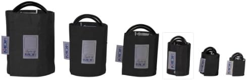 MDF Instruments Latex-Free Pediatric Replacement Blood Pressure Monitor Cuff - Double Tube - Black (MDF2030420-11)