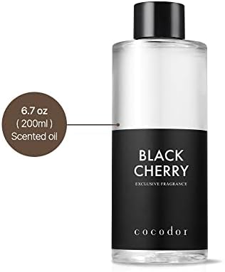 COCODOR Reed Diffuser Oil Refill/Cedar Wood/6.7oz(200ml)/1 Pack/Aromatherapy, Home Fragrance, Scented Oils, Oils for Reed Diffuser, Bathroom Home Decor