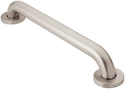 Moen 8942 Bathroom Safety 42-Inch Stainless Steel Bathroom Grab Bar with Concealed Screws, Stainless