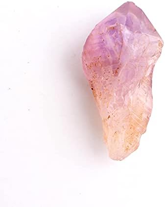 1Pc Natural Auralite-23 Rare Purple Titanium Quartz Rough Stones Point Pendants Raw Crystals Black Hairstone Healing - (Color: 20-30G; Size: Purple Titanium)